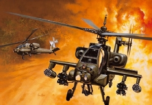 1/72 AH64 Apache Helicopter-model-kits-Hobbycorner
