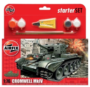 Cromwell MKIV 1/76 Scale Model Starter Set-model-kits-Hobbycorner