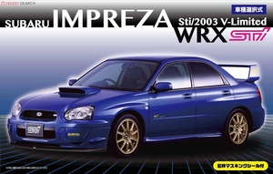 1/24 Subaru Impreza WRX STi/2003 V-Limited - 039404-model-kits-Hobbycorner