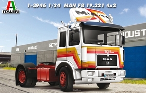 1/24 MAN F8 19.321 4x2 Truck Model - 1-3946-model-kits-Hobbycorner