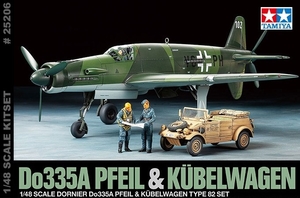 1/48 Do335A with Kubelwagen 82-model-kits-Hobbycorner