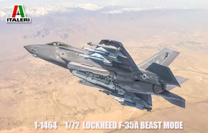 1/72 Lockheed F-35A Beast Mode - 1-1464-model-kits-Hobbycorner