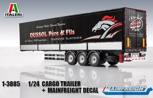 1/24 Cargo Trailer w/Mainfreight Decal - 1-3885-model-kits-Hobbycorner