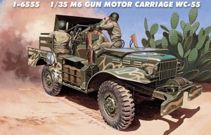 1/36 M6 Gun Motor Carriage WC-55 - 1-6555-model-kits-Hobbycorner