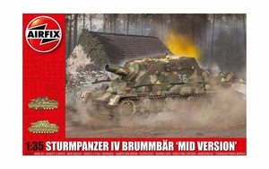 1/35 Sturmpanzer IV Brummbar (Mid Version) - A1376-model-kits-Hobbycorner