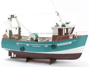 1/20 Boulogne Etaples Wooden Ship Model-model-kits-Hobbycorner