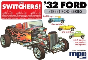 1/25 1932 Ford Switchers Roadster/Coupe Model Kit - MPC0992-model-kits-Hobbycorner