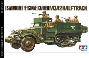 1/35 U.S APC M3A2 Half Track - 35070-model-kits-Hobbycorner