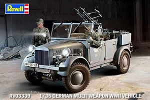 1/35 Multi Weapon German WWII Vehicle - RV03339-model-kits-Hobbycorner