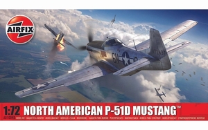 1/72 North American P-51D Mustang - A01004B-model-kits-Hobbycorner