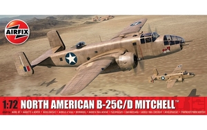 1/72 North American B-25C/D Mitchell - A06015A-model-kits-Hobbycorner