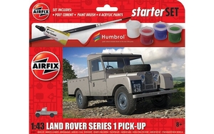 1/43 Land Rover Series 1 Pick-Up Starter Set - A55012-model-kits-Hobbycorner