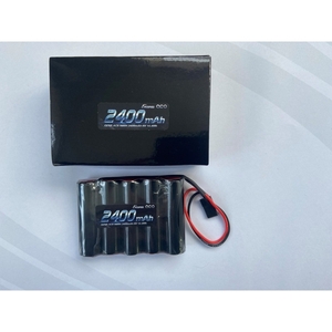 2400mah NiMh Flat RX Pack 6V JR Plug-batteries-and-accessories-Hobbycorner