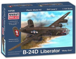 1/144 B-24D Liberator 'Moby Dick' - 14735-model-kits-Hobbycorner