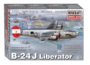 Minicraft - 1/144 Consolidated B-24J Liberator - 14750-model-kits-Hobbycorner