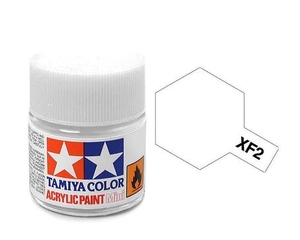 XF2 Acrylic Flat White -  81702-paints-and-accessories-Hobbycorner