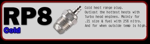 NO.P8 TURBO PLUG CAR (COLDEST) -  71641800 -  71641800-engines-and-accessories-Hobbycorner