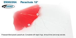 Replacement 12 inch Parachute -  ES302264-rockets-Hobbycorner