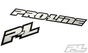 Pro- Line Pride Brushed Aluminum Decals -  9507- 03-apparel-Hobbycorner