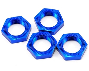 25mm Wheel Nut Set (Blue) (4) 5TT -  LOSB3227-rc---cars-and-trucks-Hobbycorner