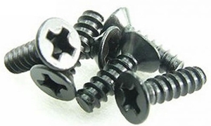 3X12mm Steel FH TP Screw (Cross Head) (6) -  116312CR-nuts,-bolts,-screws-and-washers-Hobbycorner