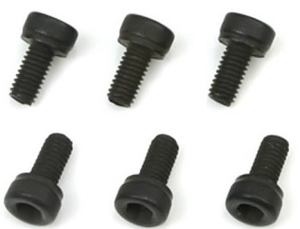 3 x 6mm Cap Head Screws (6) -  126306C-nuts,-bolts,-screws-and-washers-Hobbycorner