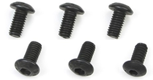 4 x 14mm Steel Button Head  Screw (6) -  126414BU-nuts,-bolts,-screws-and-washers-Hobbycorner