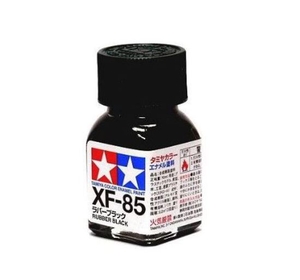 XF85 Enamel Black Rubber  -  8185-paints-and-accessories-Hobbycorner