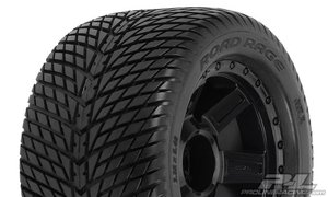 Road Rage 3.8" Traxxas Style Bead Street Tires Mounted -  1177- 11-wheels-and-tires-Hobbycorner