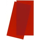 Styrene - Sheet Red - 15cm x 29cm x 2mm (2)