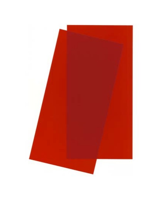 Styrene - Sheet Red - 15cm x 29cm x 2mm (2)