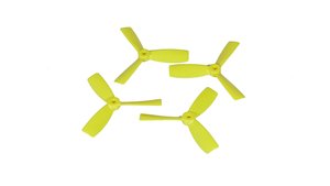 DAL "Indestructible" 4045 Tri-Blade Bullnose - Yellow - T4045BNYELLO-drones-and-fpv-Hobbycorner
