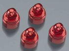 Red anodized aluminum Shock caps - 7367X