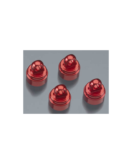 Red anodized aluminum Shock caps - 7367X