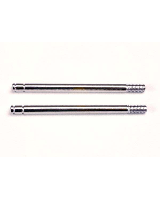 Steel Shock Shafts chrome finish Long x2 - 1664