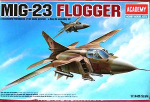 ACADEMY 1/144 M-23 FLOGGER - 9-12614-model-kits-Hobbycorner