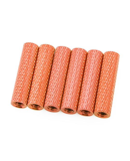 20mm Aluminum Textured Spacers (Set of 6)