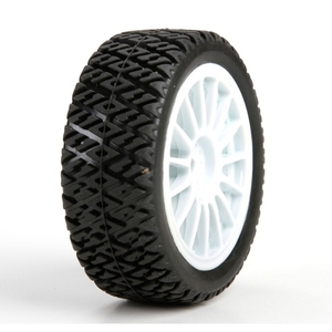 Front & Rear Gravel Spec Tire x2 Mini Rally - LOS41006-wheels-and-tires-Hobbycorner
