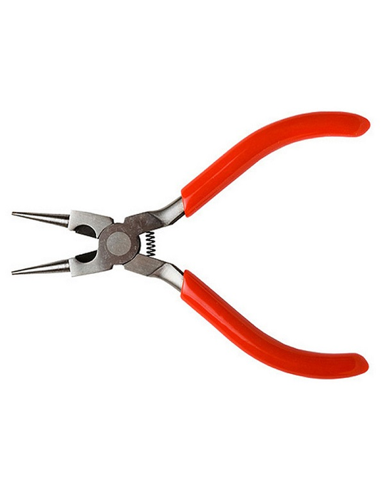 Round Nose Pliers with Side Cutter - 55593