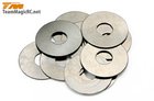 Washers -  8.1 x 12 x 0.2mm (10 pcs) -  130102