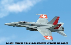 1/72 F/A-18 Hornet With Swiss Air Force - 1-1385-model-kits-Hobbycorner