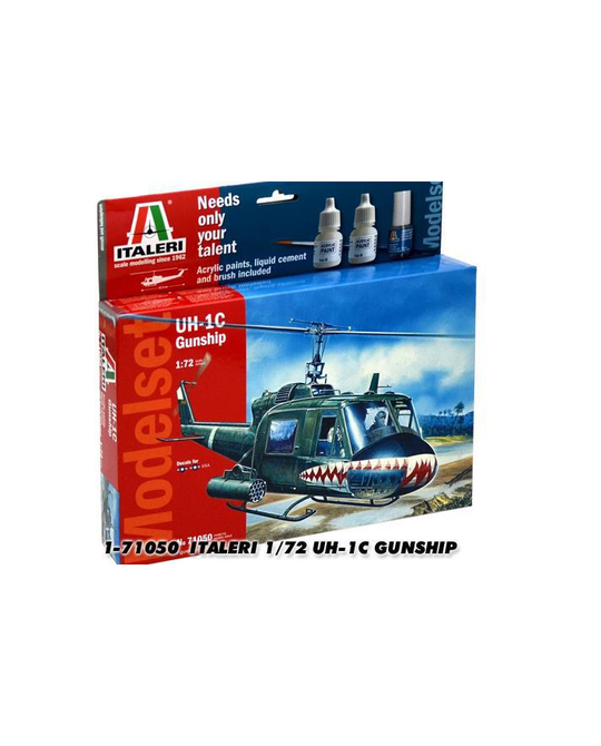 1/72 UH-1C Huey Gunship Model Set - 1-71050