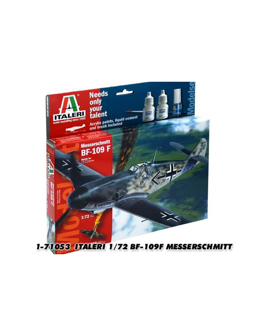 1/72 Messerschmitt BF109F Model Set - 1-71053