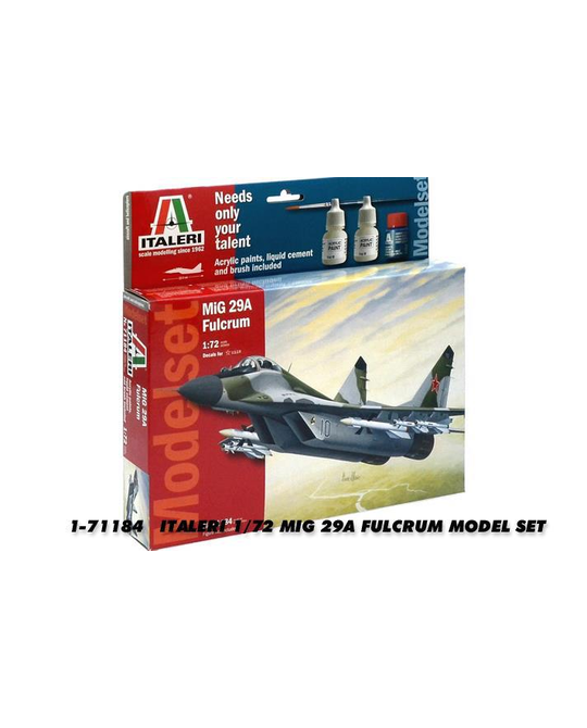 1/72 MIG 29A Fulcrum Model Set - 1-71184