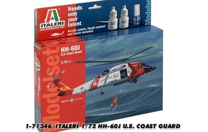1/72 HH-60J Coast Guard Model Set - 1-71346-model-kits-Hobbycorner