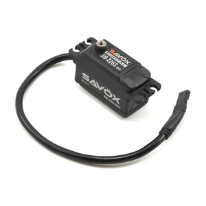 Black Savox Low Profile Brushless 10kg 0.07sec/60 6v 48g 40.8x20.2x25.4mm-servos-Hobbycorner