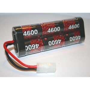 7.2V NiMh SC4600 Stick Battery pack With Tamiya lead - PK-EP4600-6B-batteries-and-accessories-Hobbycorner