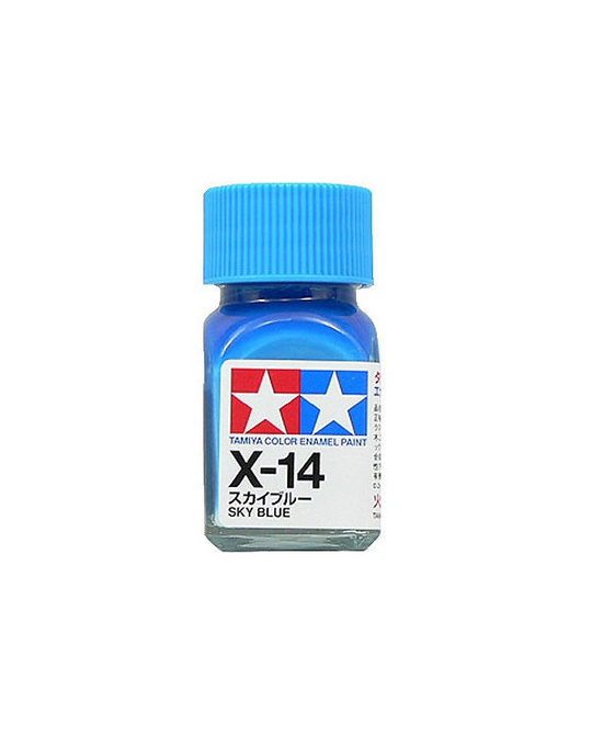 X14 ENAMEL SKY BLUE - 8014