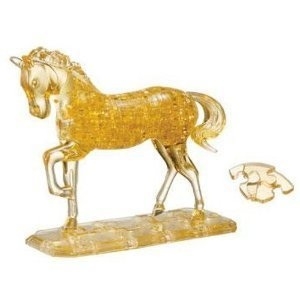 Crystal Puzzle - Golden Horse - 5831-model-kits-Hobbycorner
