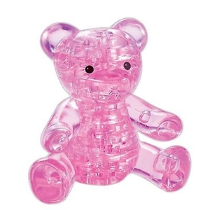 Crystal Puzzle - Pink Teddy Bear - 5854-model-kits-Hobbycorner